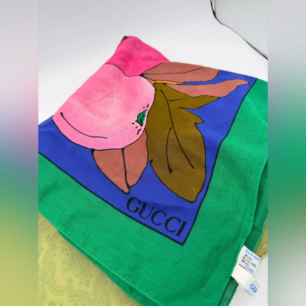 Gucci Extra Large Tropical Scarf/Wrap - Picture 3 of 6